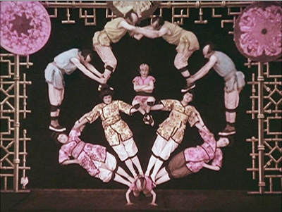 A famous instance is Kiriki, acrobats japonais (1907), 