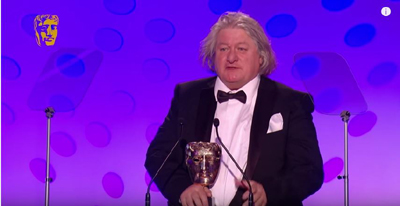 David Roger accepts BAFTA